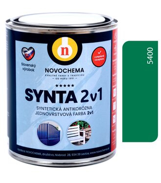 Synta 2v1 5400 tmavozelená 0,75kg / 0,6l